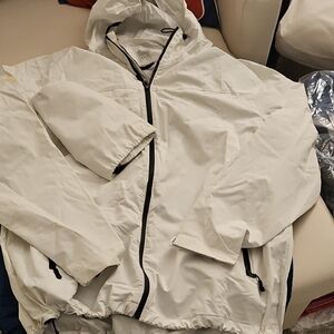 32 Degrees Men's White Windbreaker Jacket XL